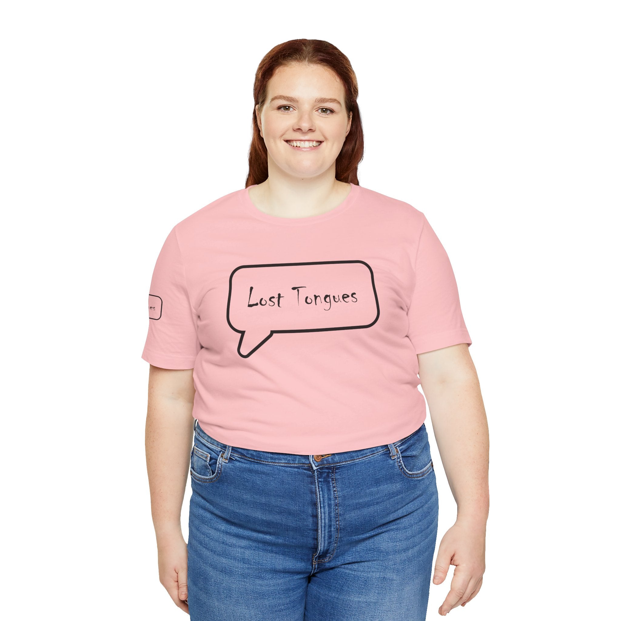 Lost Tongues Unisex Jersey Short Sleeve Tee