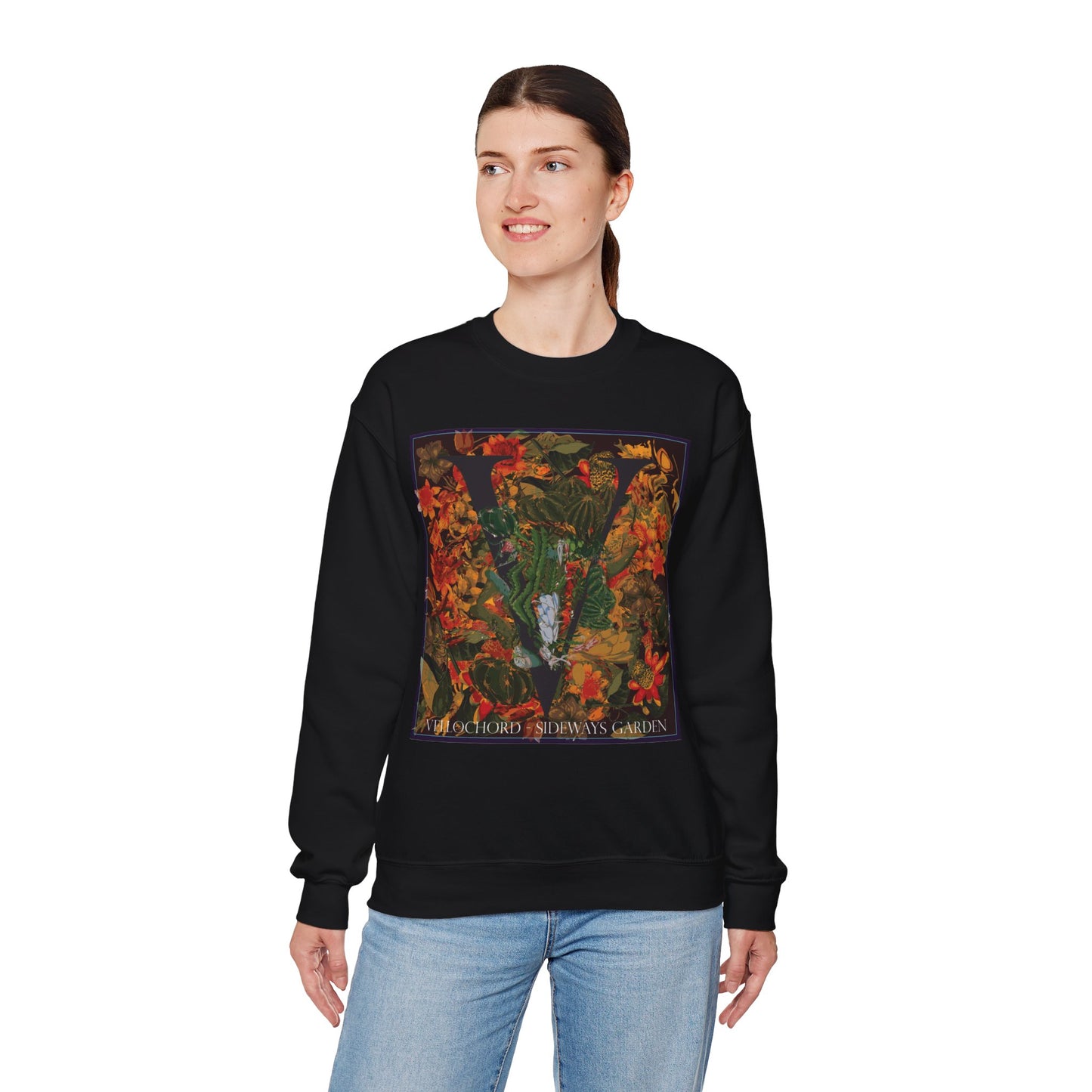 Vellochord Unisex Heavy Blend Crewneck Sweatshirt