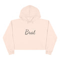 Brat XCX Crop Hoodie - Brat Design for Fashion-Forward Individuals