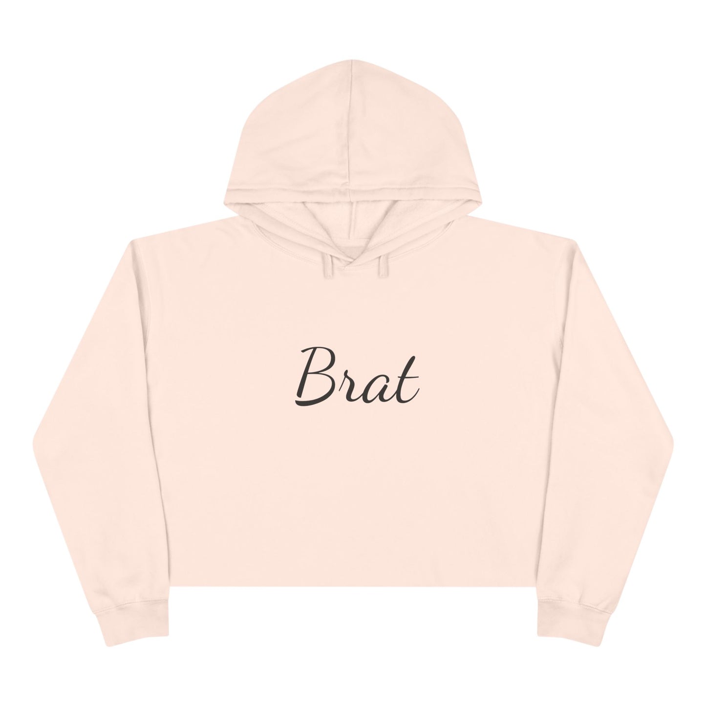 Brat XCX Crop Hoodie - Brat Design for Fashion-Forward Individuals