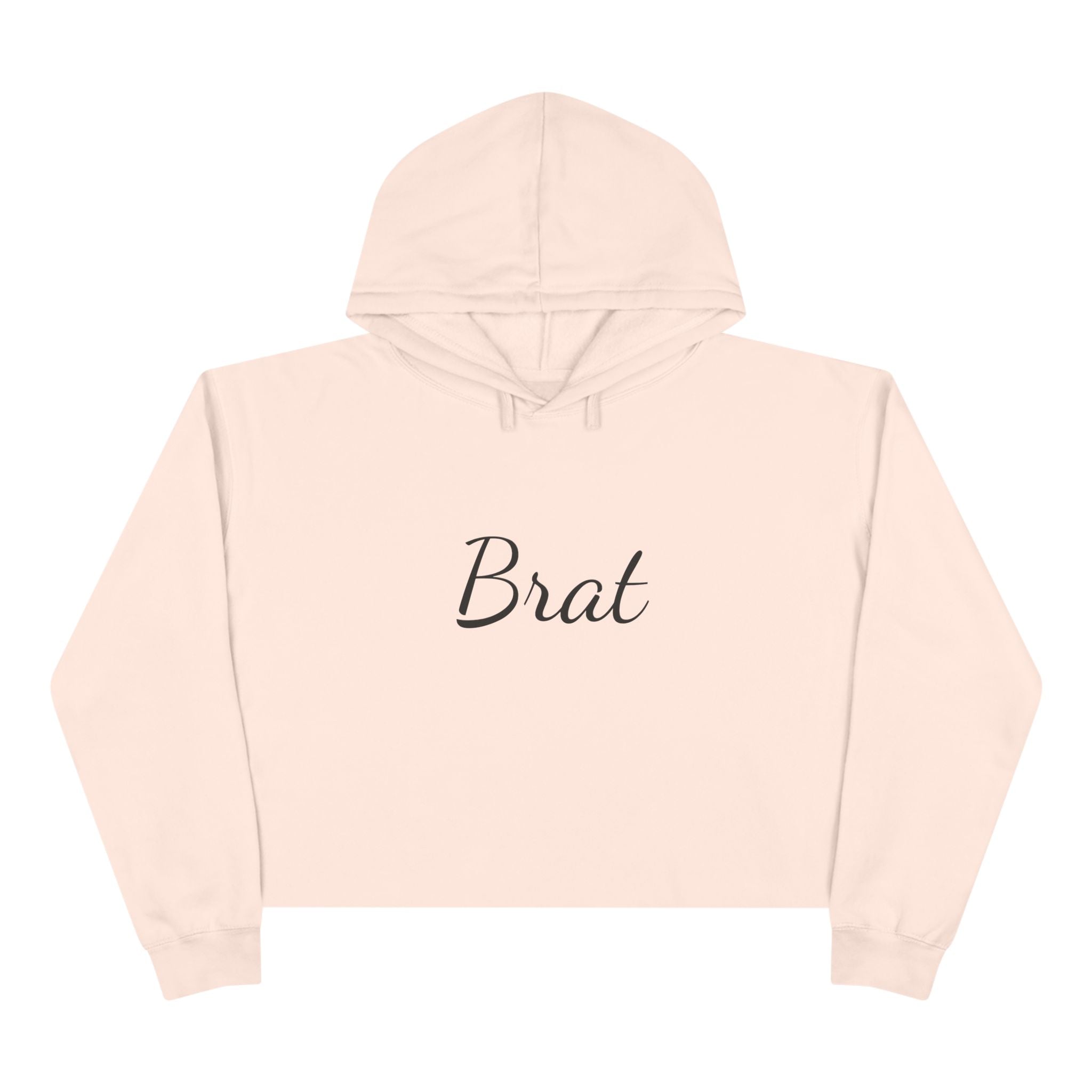 Brat XCX Crop Hoodie - Brat Design for Fashion-Forward Individuals