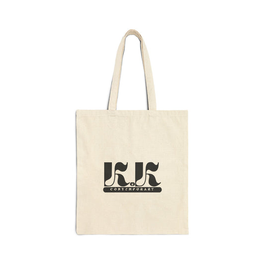 KnK Stylish Cotton Canvas Tote Bag - Contemporary Design