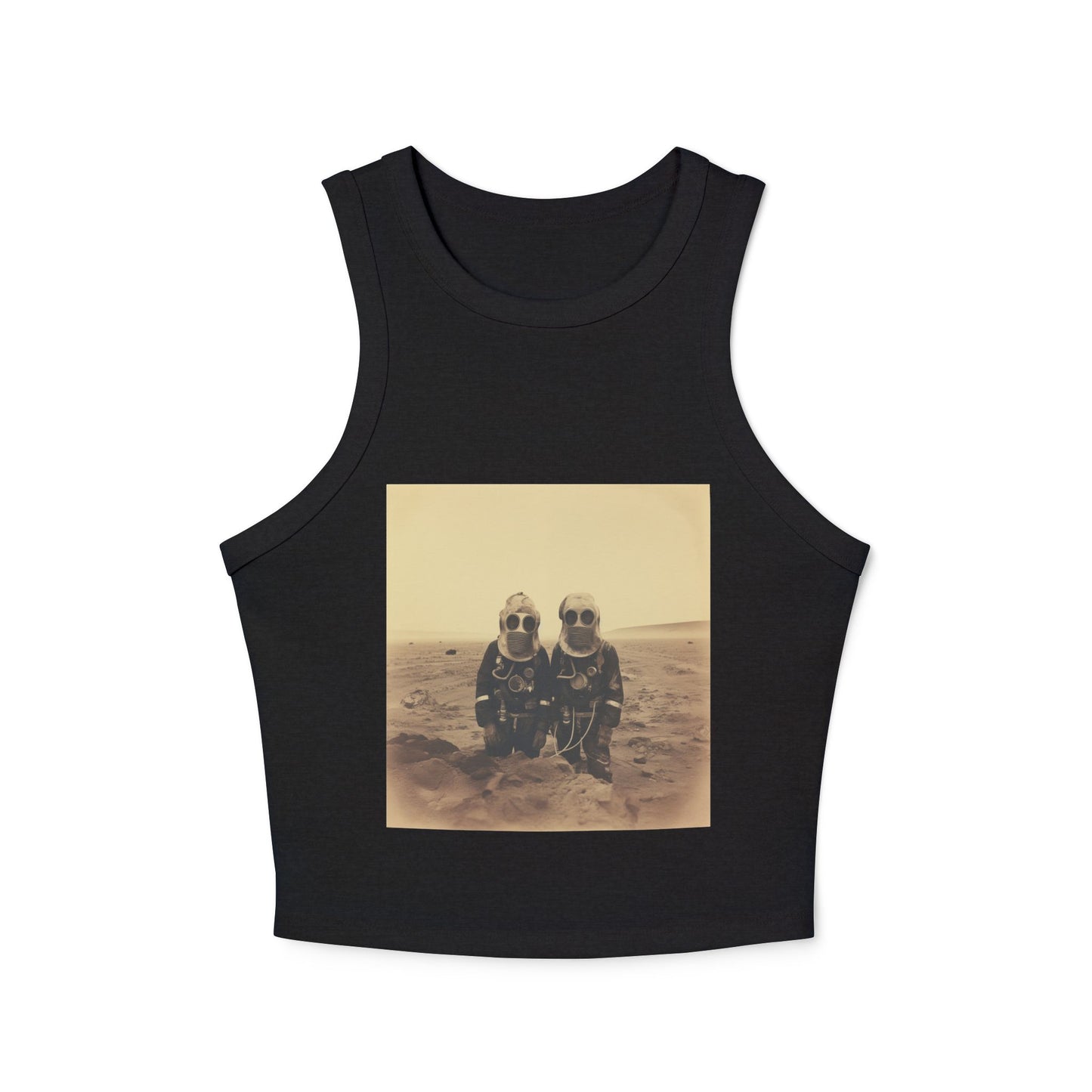 Mars Martians Racer Tank Top for Women - Unique Summer Style