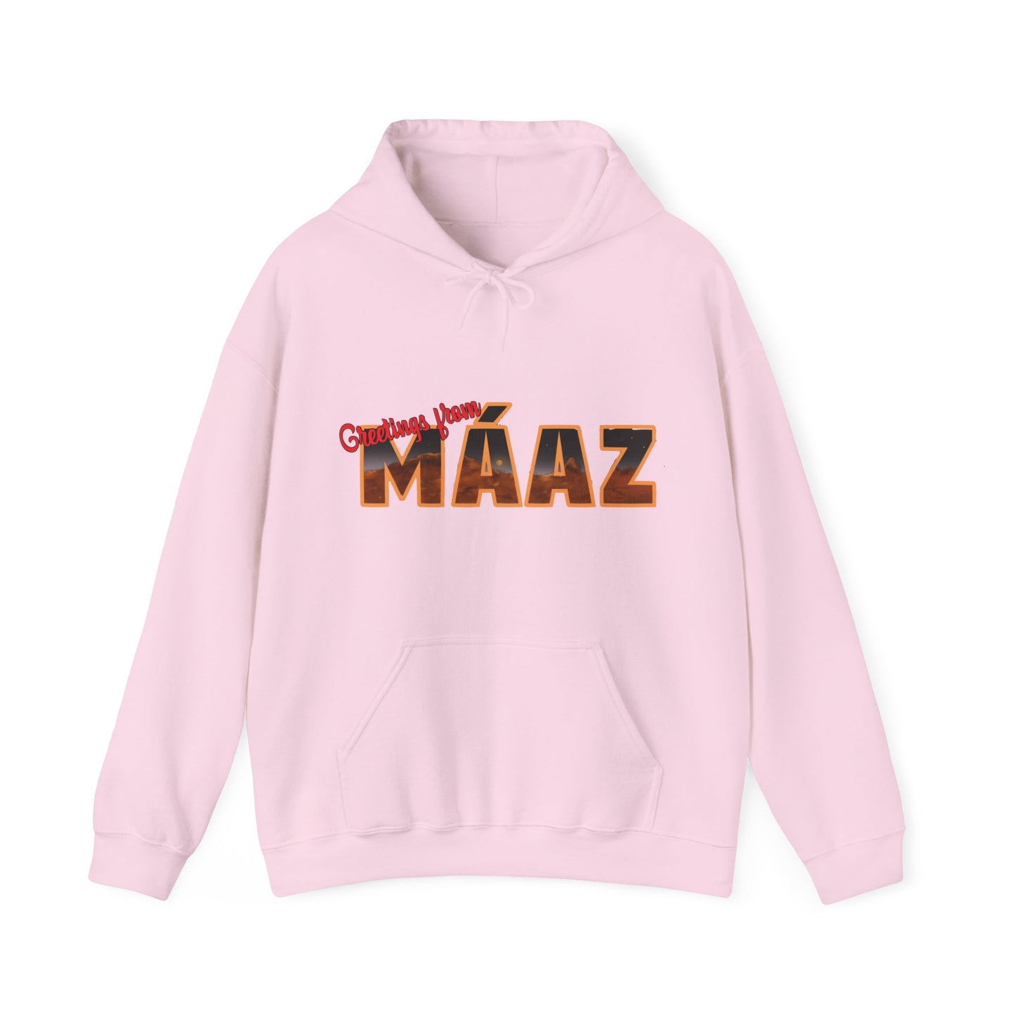 Greetings from Máaz Martians Unisex Heavy Blend Hooded Sweatshirt