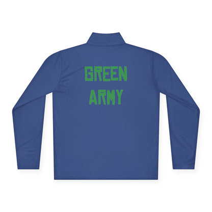 Green Army Unisex Quarter-Zip Pullover