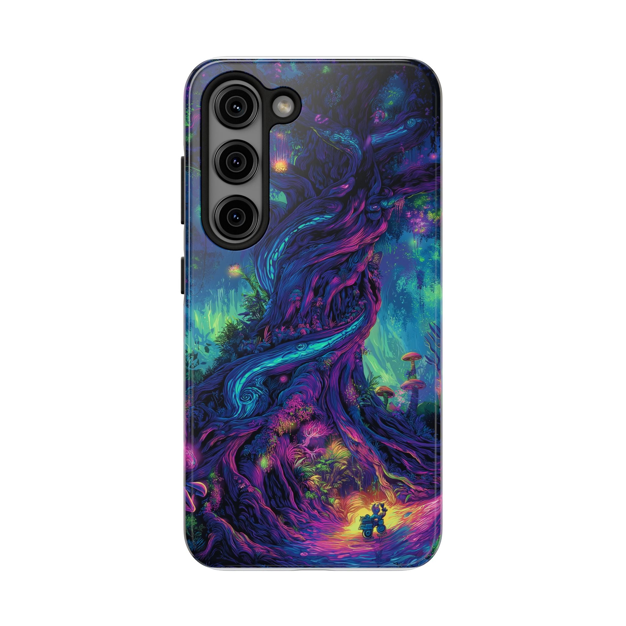 Psychedelic Tree Tough Phone Cases