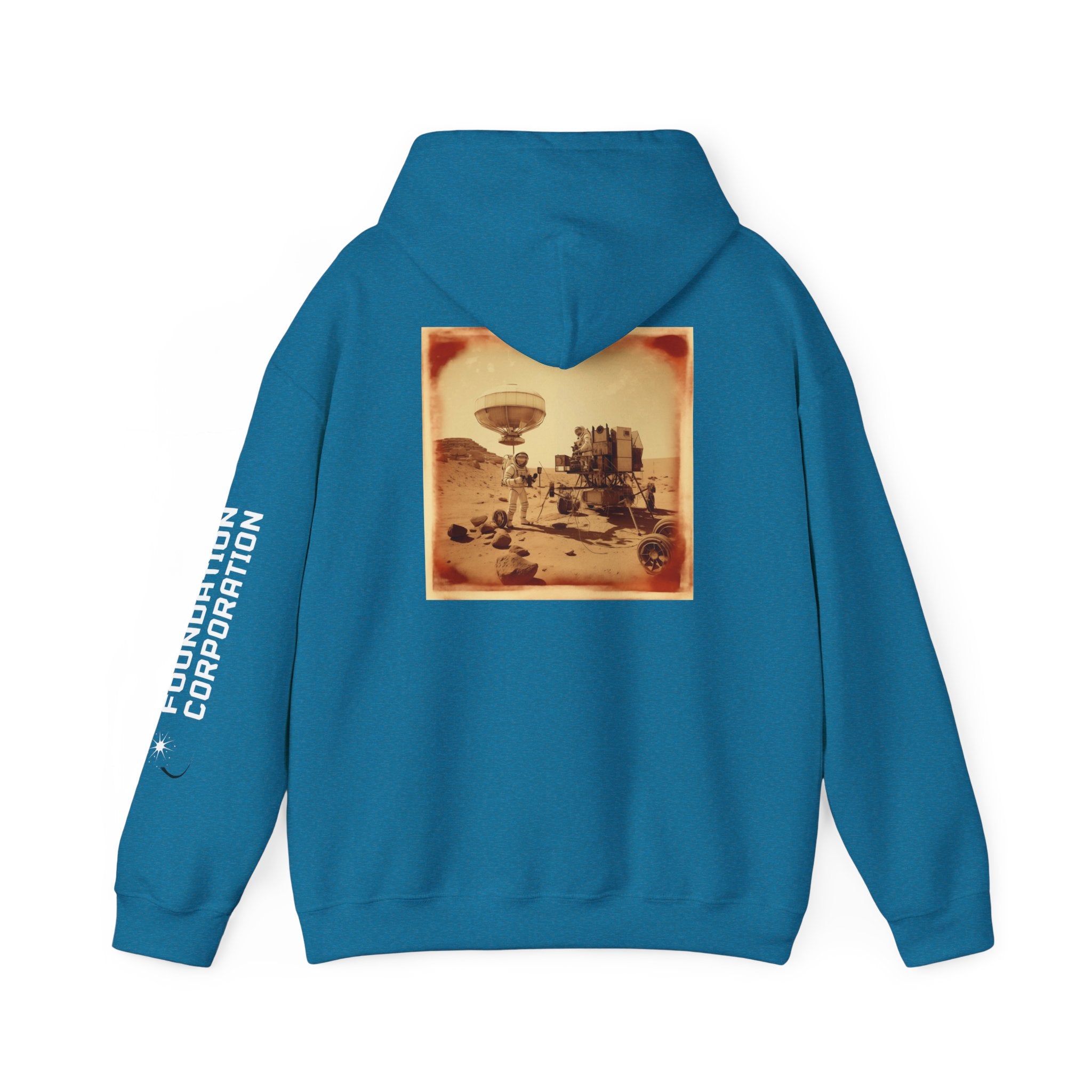 FC Martian Polaroid Unisex Heavy Blend Hooded Sweatshirt