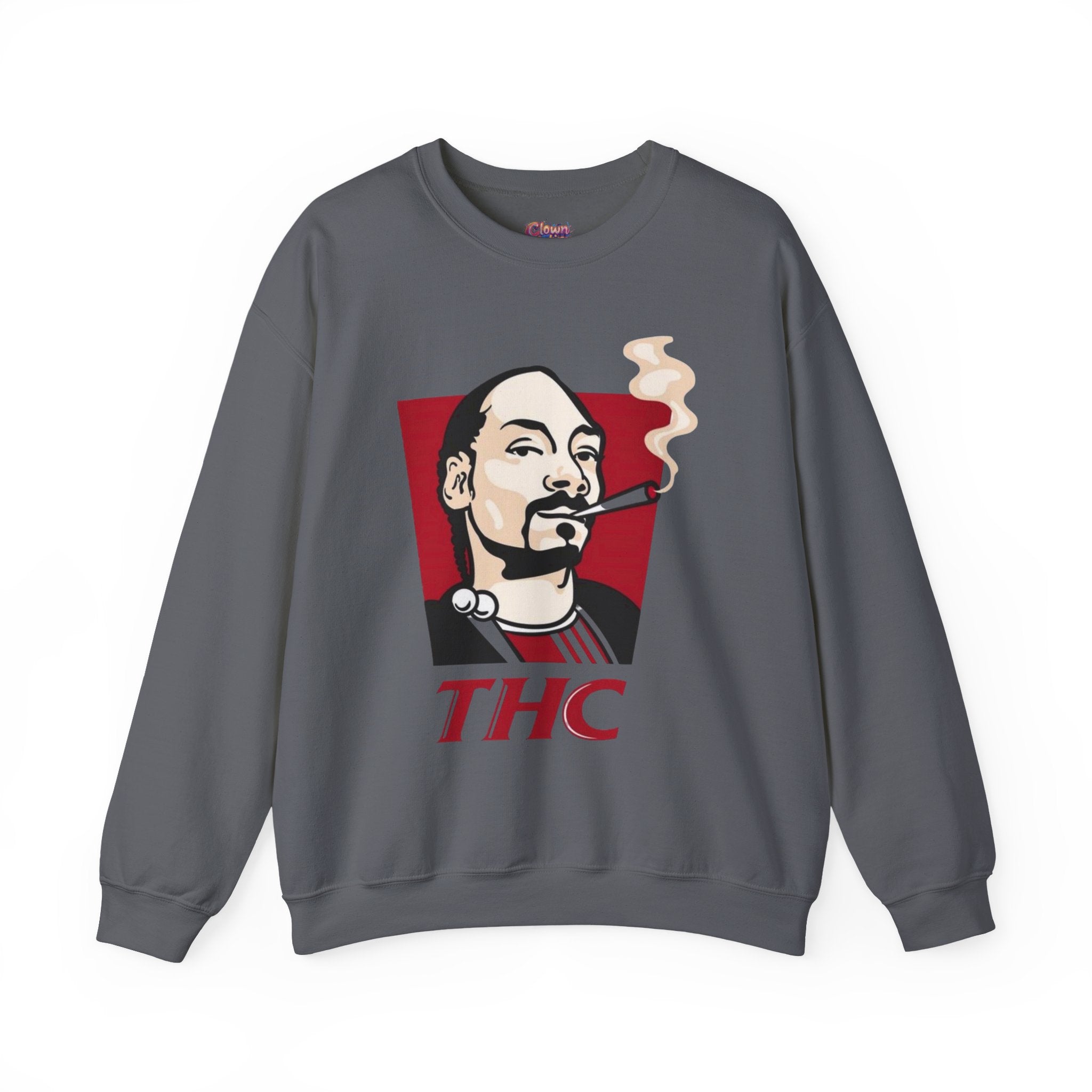 Bucket Love Graphic Crewneck Sweatshirt - Cozy Vintage Style for Chill Vibes