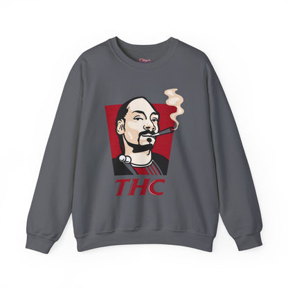 Bucket Love Graphic Crewneck Sweatshirt - Cozy Vintage Style for Chill Vibes