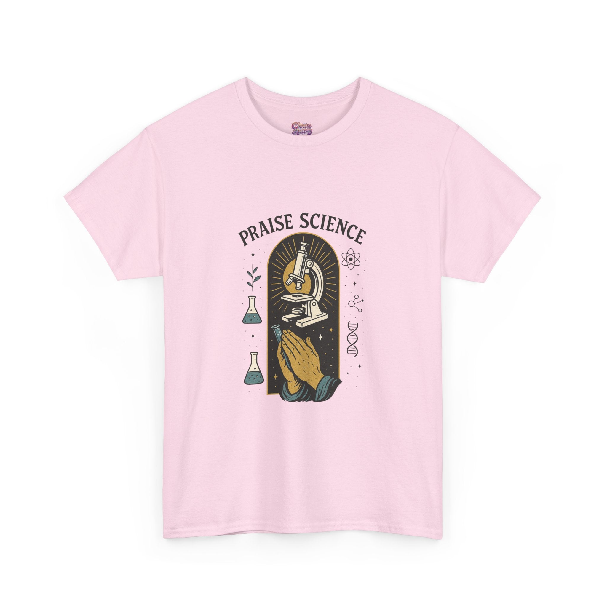 Praise Science Unisex Heavy Cotton Tee - Science Lover's T-Shirt for Educators and Students
