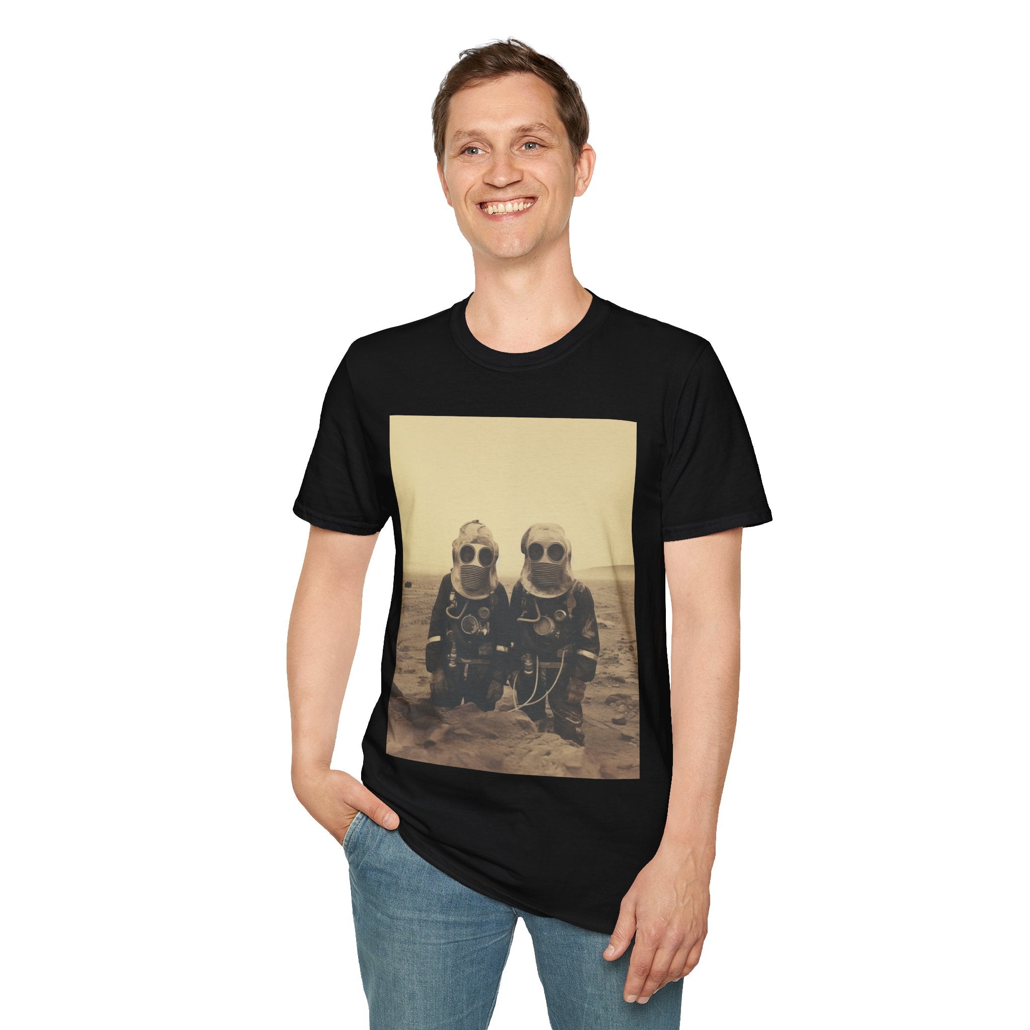 Mars Martians Unisex Softstyle T-Shirt