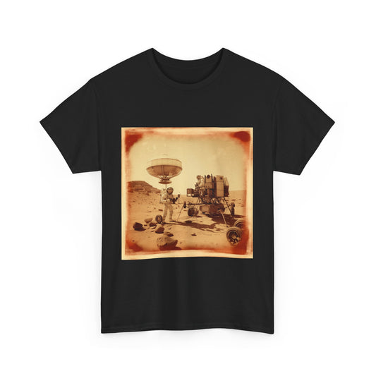 Martian Polaroid Unisex Heavy Cotton Tee