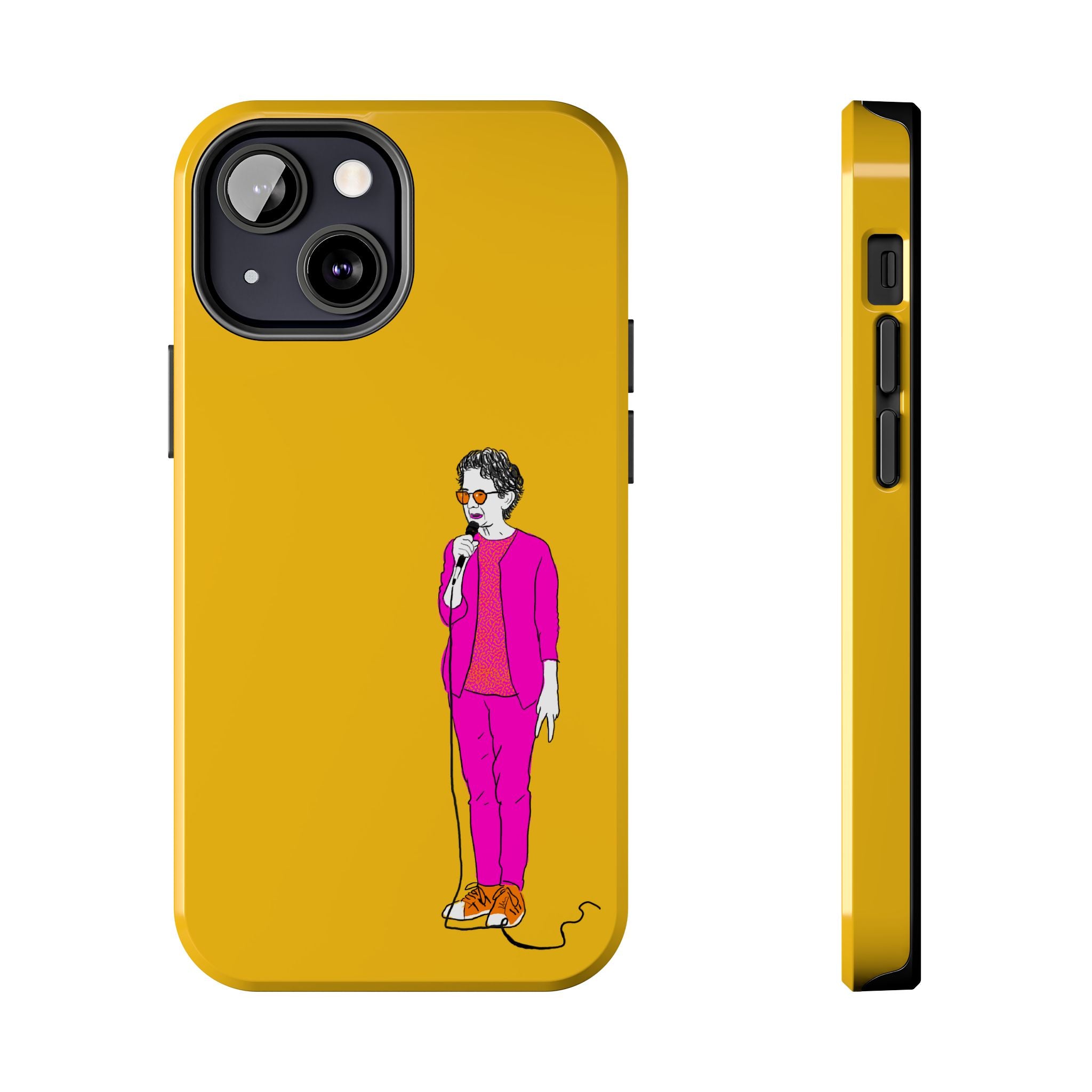 Loren K Little Old Lesbian Tough Phone Cases