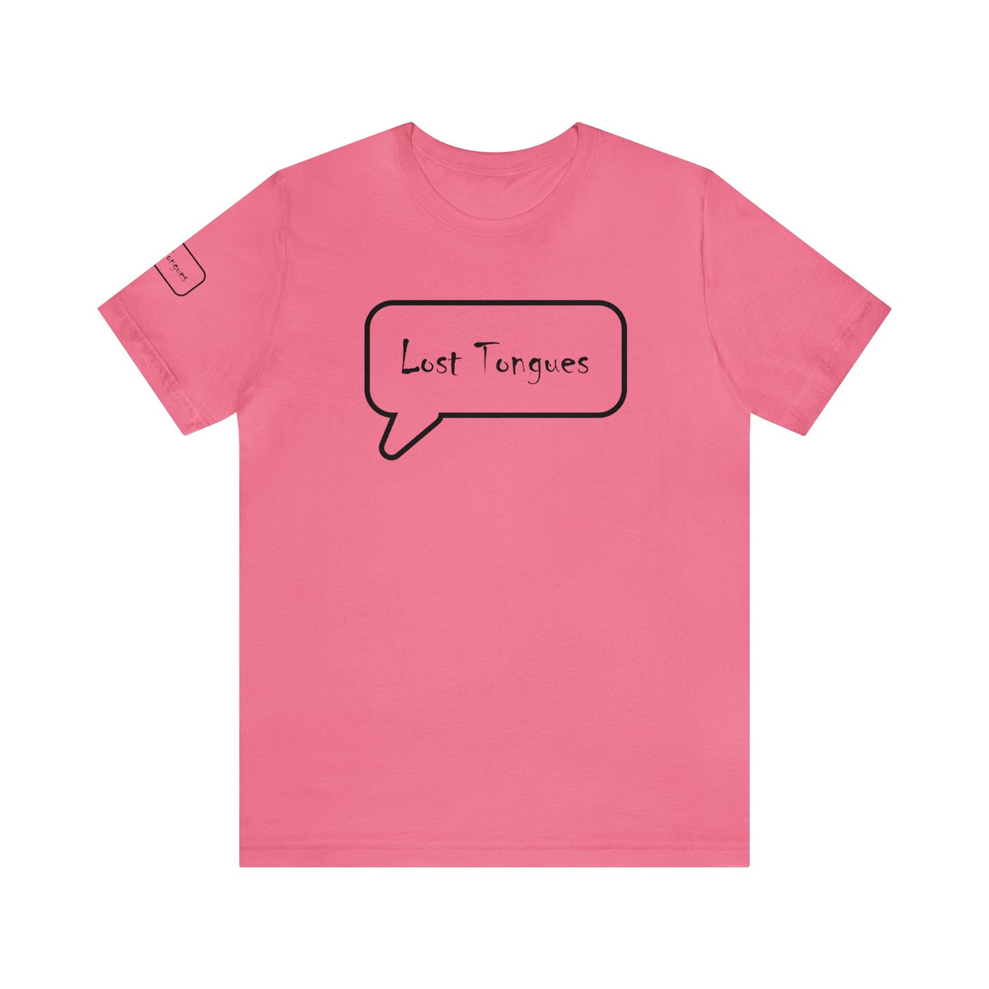 Lost Tongues Unisex Jersey Short Sleeve Tee