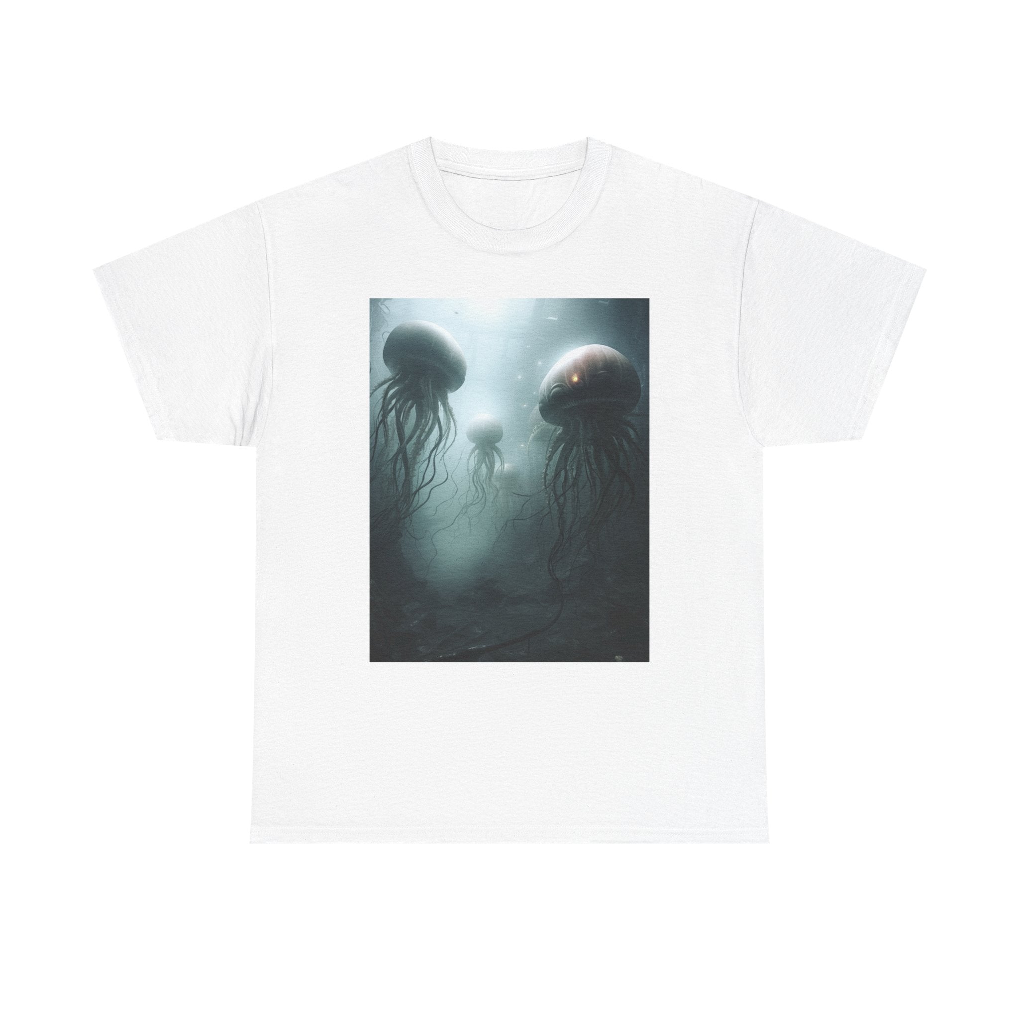 Alien Jellyfish Unisex Heavy Cotton Tee