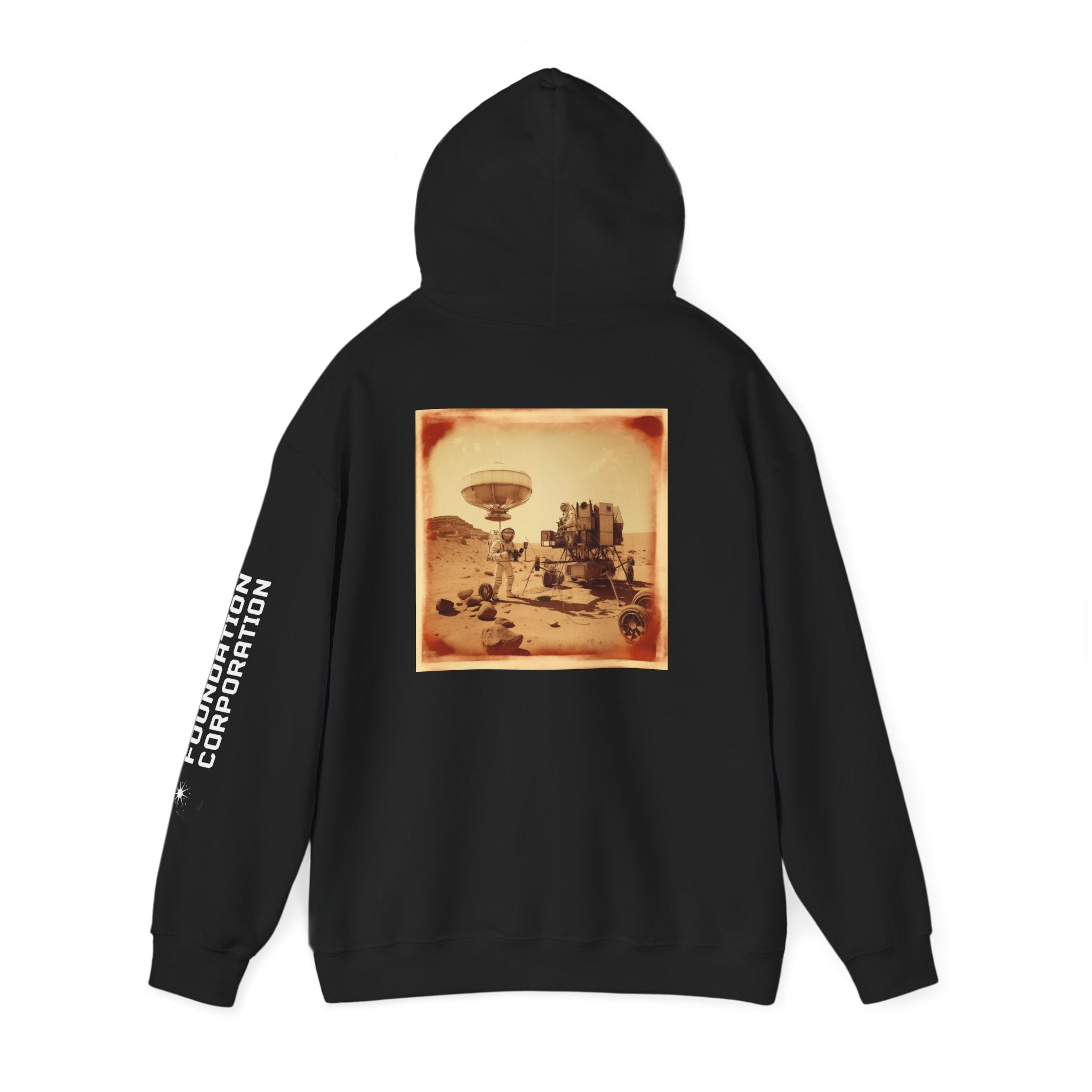 FC Martian Polaroid Unisex Heavy Blend Hooded Sweatshirt