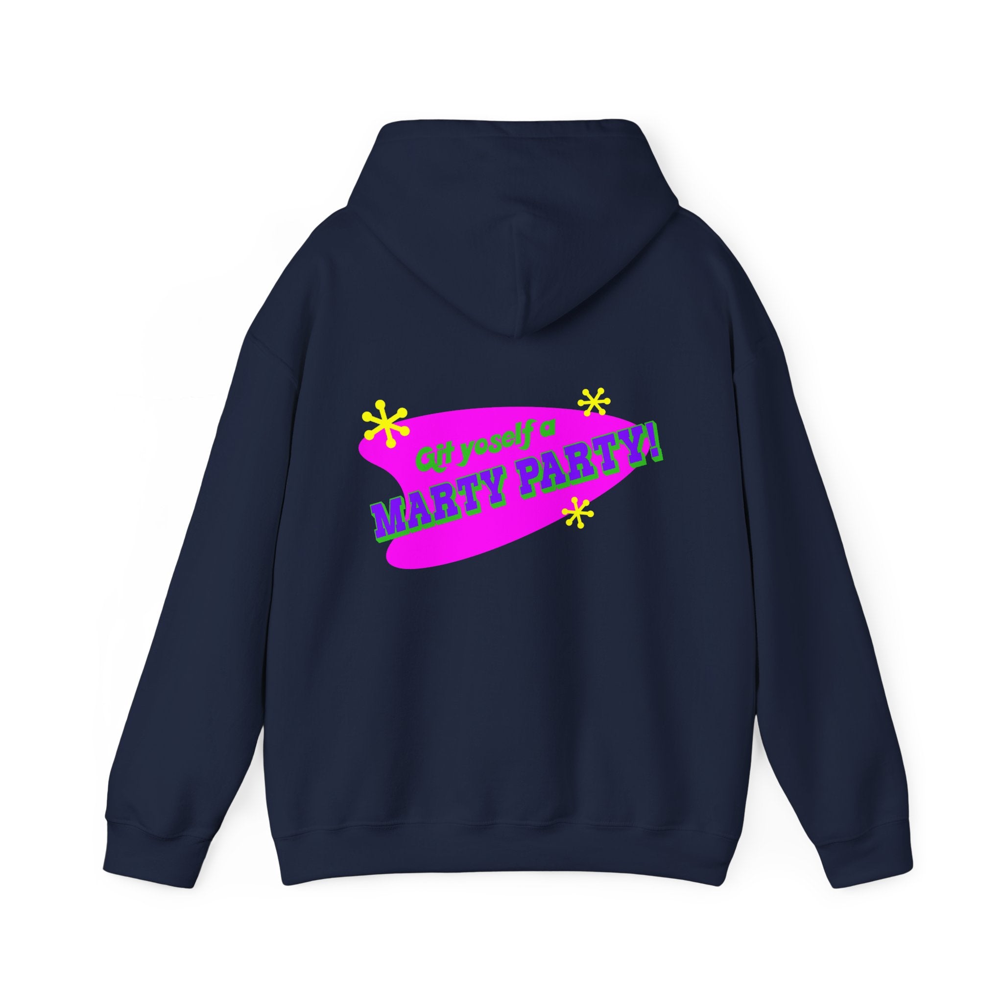 Marty Party Unisex Heavy Blend Hooded Sweatshirt