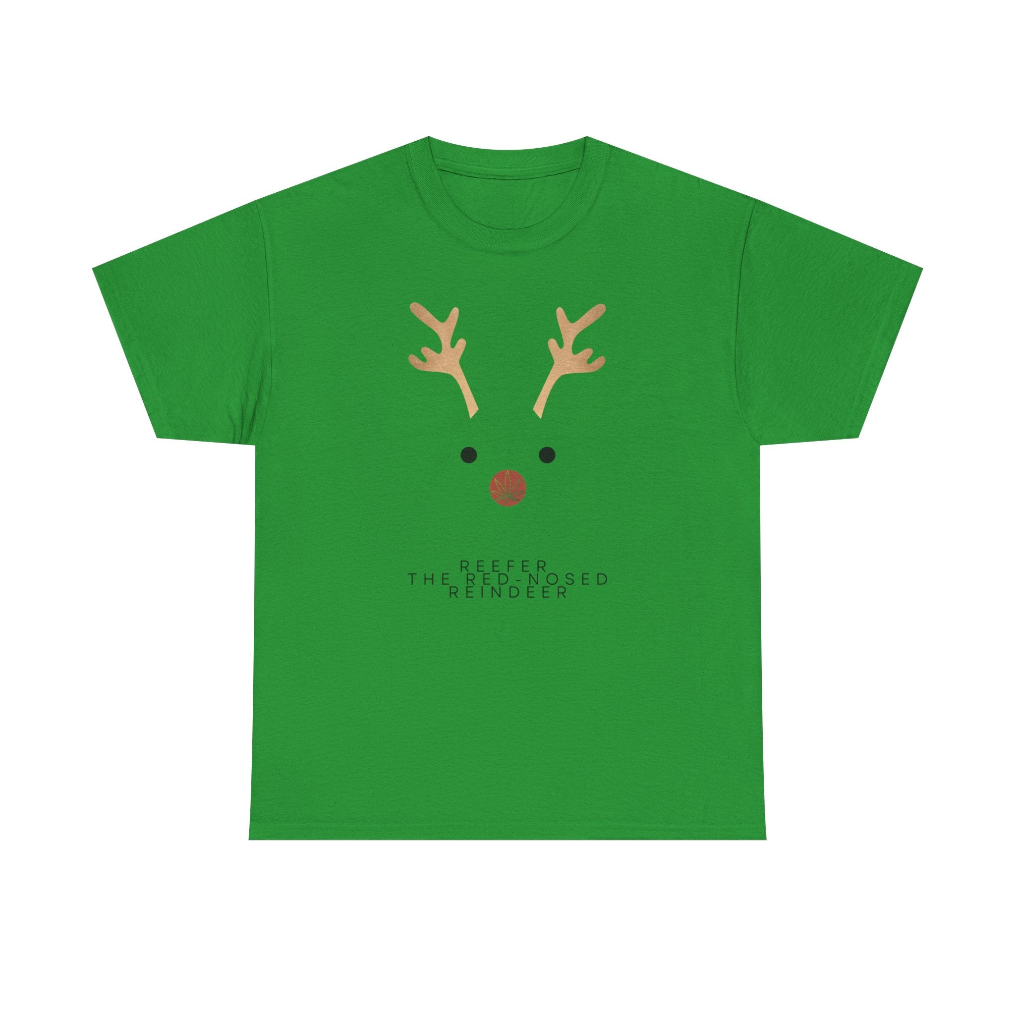 Reindeer Unisex Heavy Cotton Tee