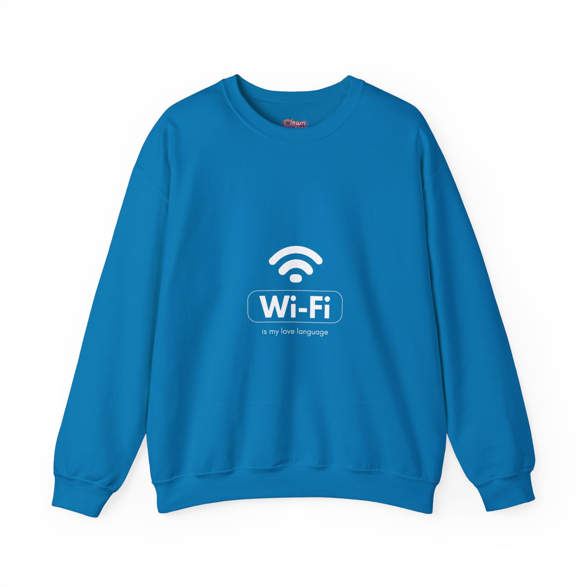 Wi-Fi Love Language Sweatshirt - Unisex Heavy Blend Crewneck