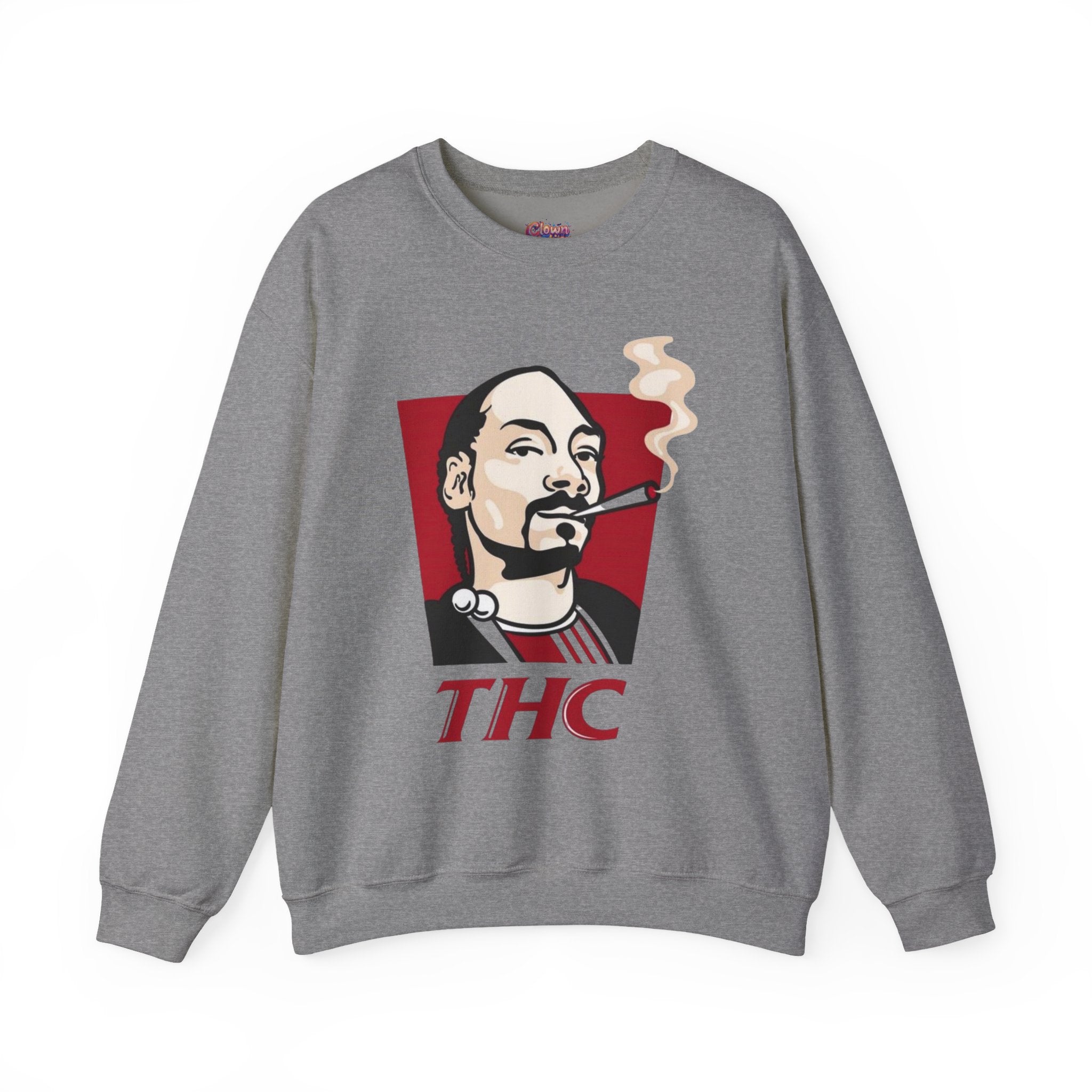 Bucket Love Graphic Crewneck Sweatshirt - Cozy Vintage Style for Chill Vibes