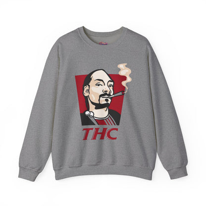Bucket Love Graphic Crewneck Sweatshirt - Cozy Vintage Style for Chill Vibes