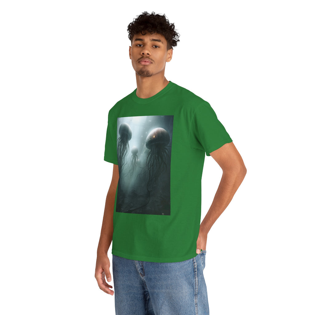 Alien Jellyfish Unisex Heavy Cotton Tee