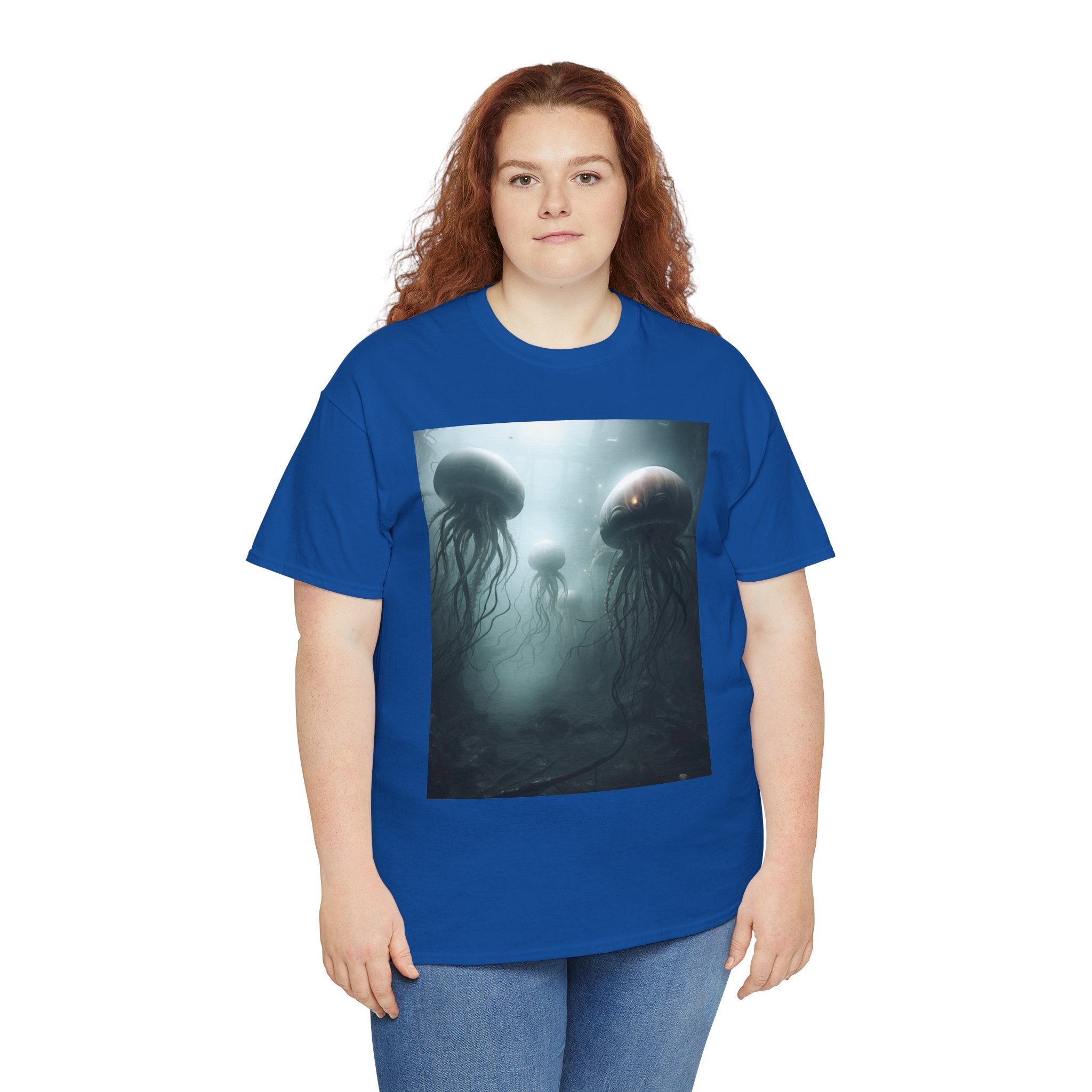 Alien Jellyfish Unisex Heavy Cotton Tee