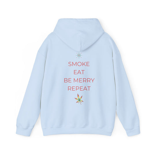 Eat Repeat Holiday Unisex Heavy Blend Hooded Sweatshirt