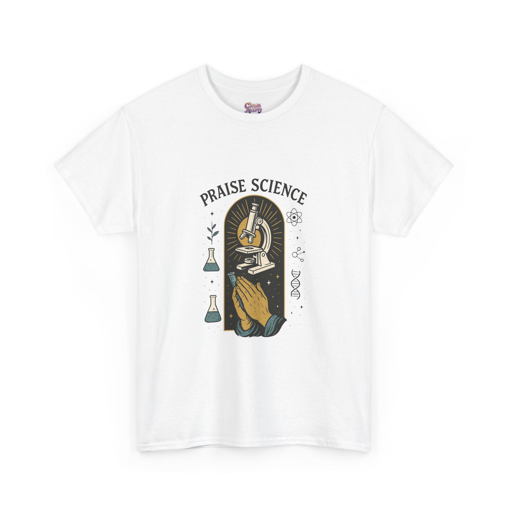 Praise Science Unisex Heavy Cotton Tee - Science Lover's T-Shirt for Educators and Students