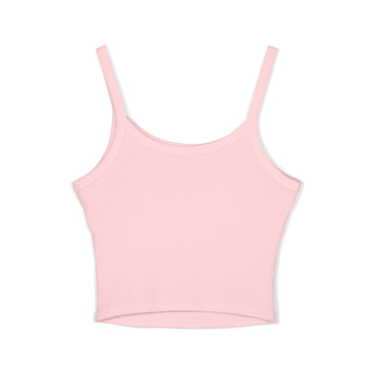 Wasted Booze Spaghetti Tank Top — "All My Money I Spent on Booze, The Rest I Just Wasted" Funny Drink Graphic