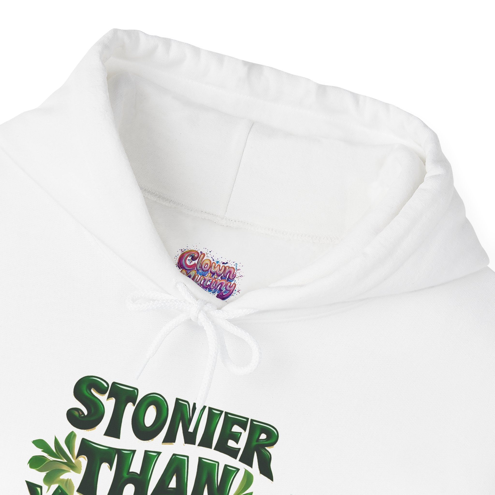 Stoner Vibes Unisex Hooded Sweatshirt - 'Stonier Than Yesterday'