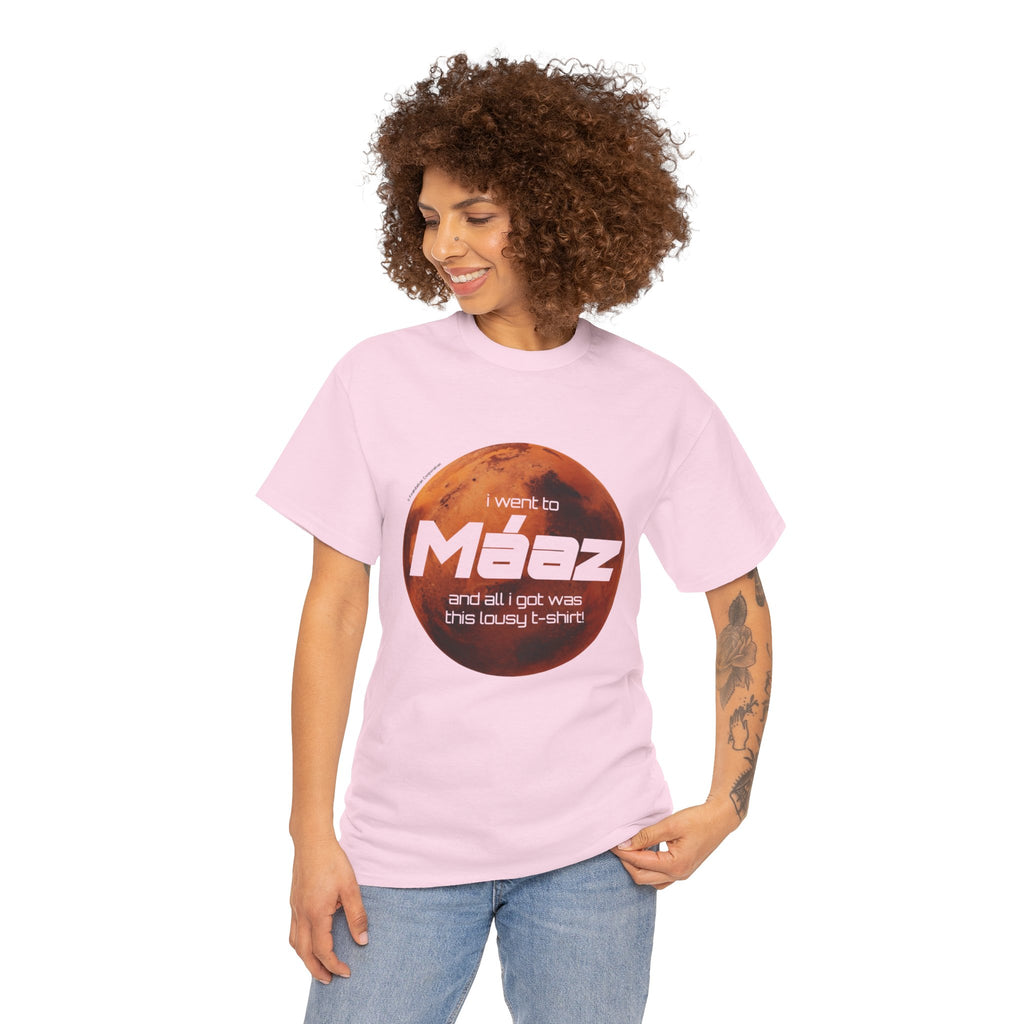 Went To Mars Unisex Heavy Cotton Tee