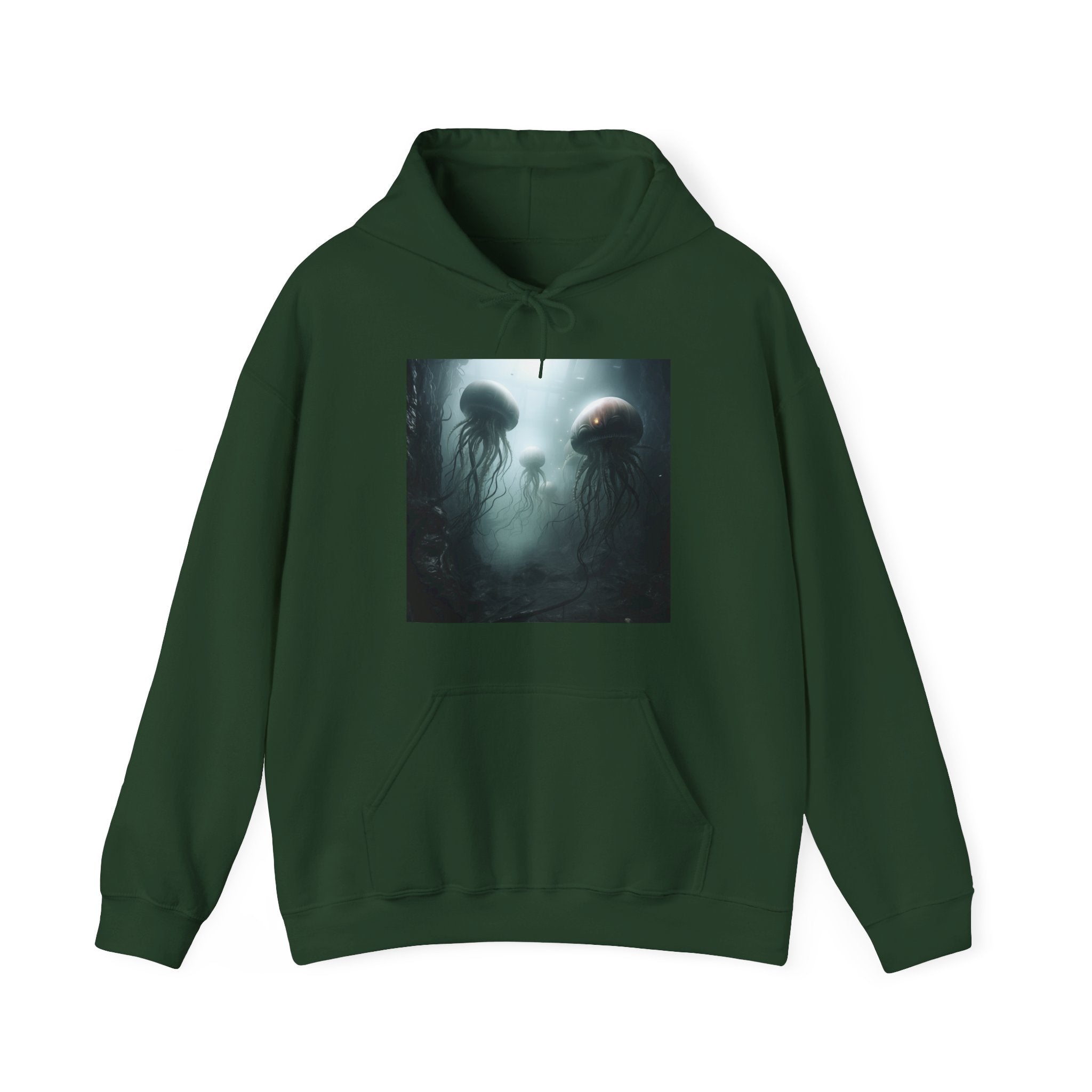 Alien Jellyfish Unisex Heavy Blend Hooded Sweatshirt