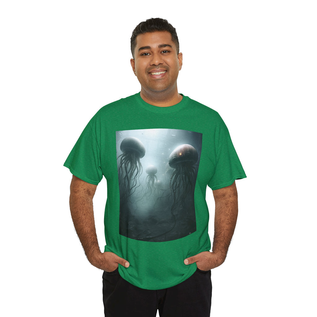 Alien Jellyfish Unisex Heavy Cotton Tee