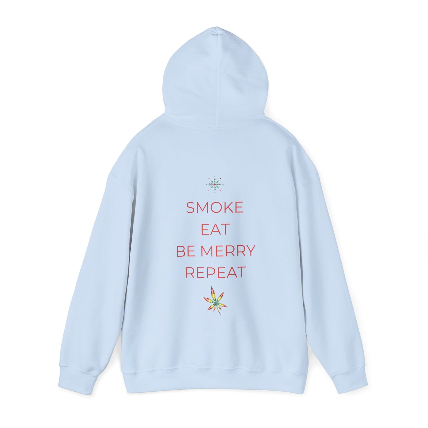 Eat Repeat Holiday Unisex Heavy Blend Hooded Sweatshirt