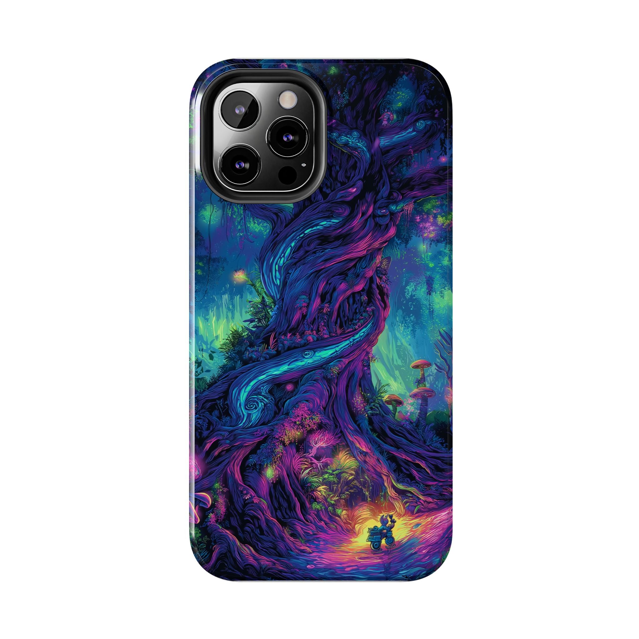 Psychedelic Tree Tough Phone Cases