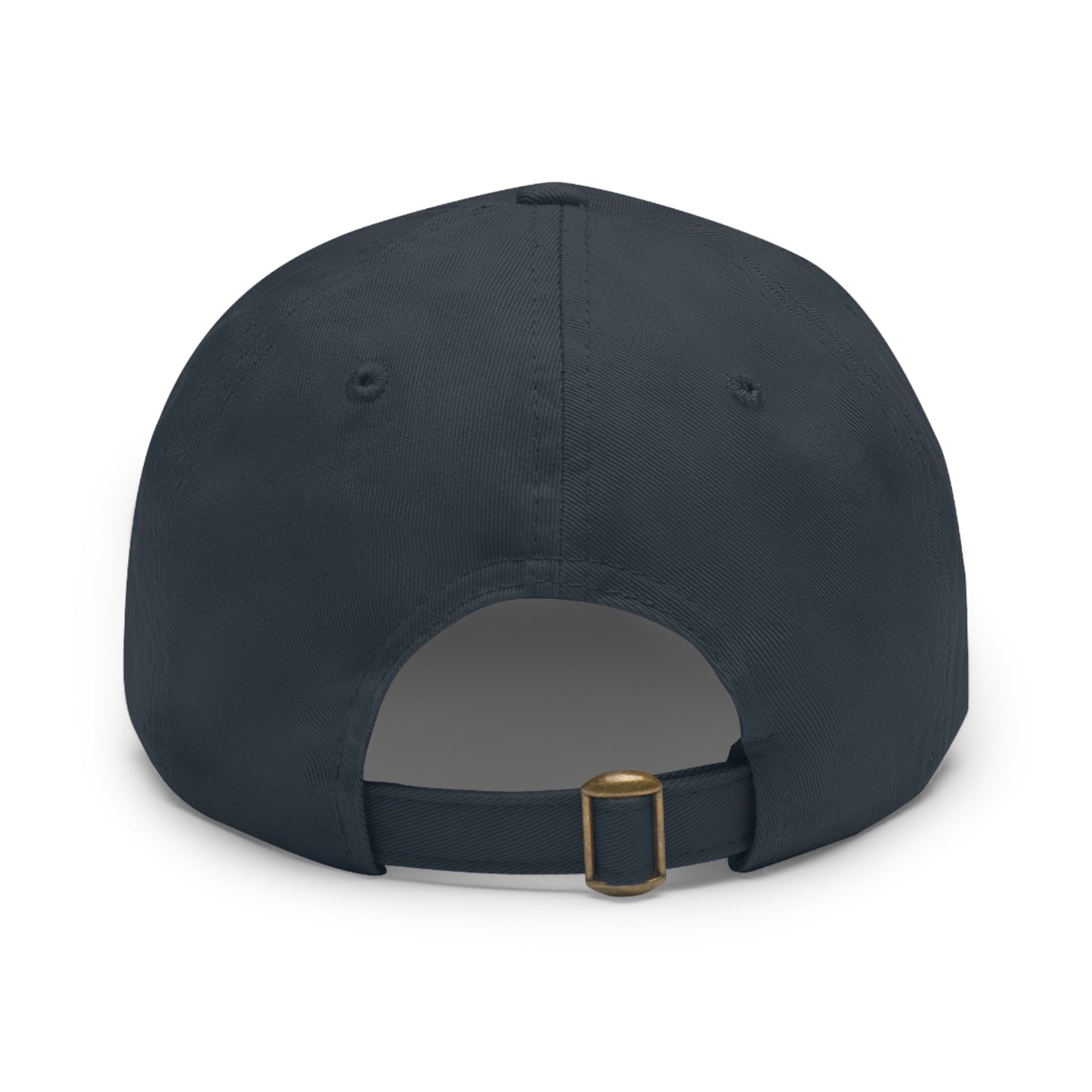 Marty Party Dad Hat with Leather Patch (Rectangle)