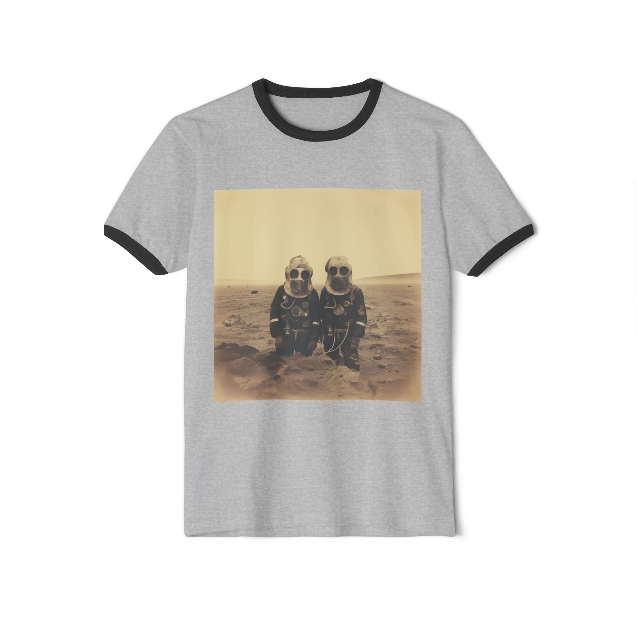 Mars Martians Unisex Cotton Ringer T-Shirt