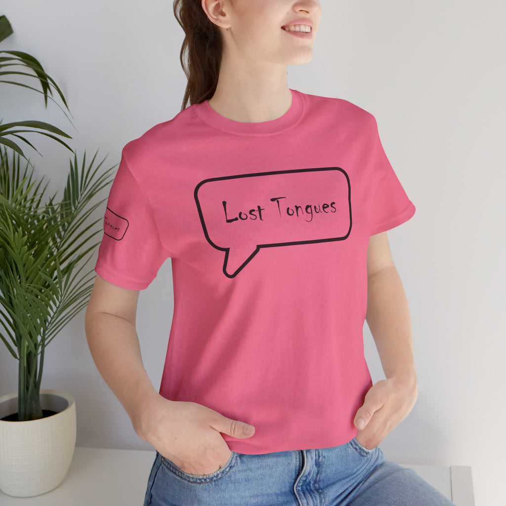 Lost Tongues Unisex Jersey Short Sleeve Tee