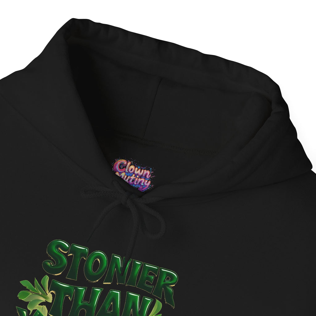 Stoner Vibes Unisex Hooded Sweatshirt - 'Stonier Than Yesterday'