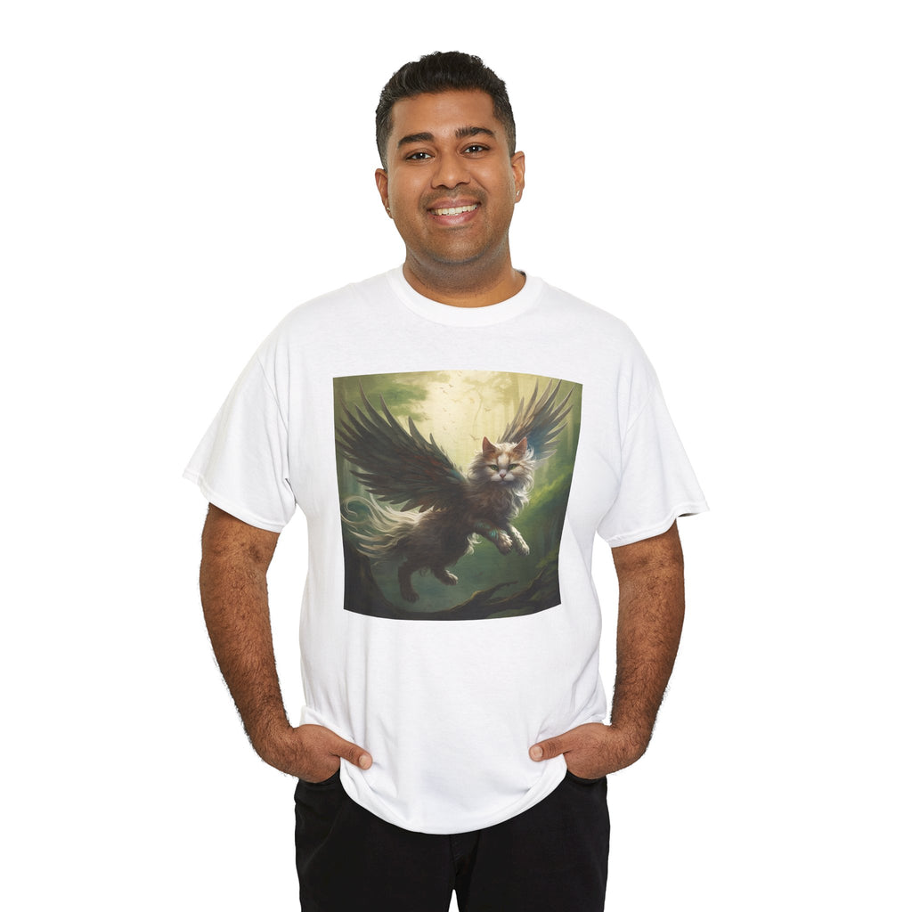 Fantasy Cat Unisex Heavy Cotton Tee