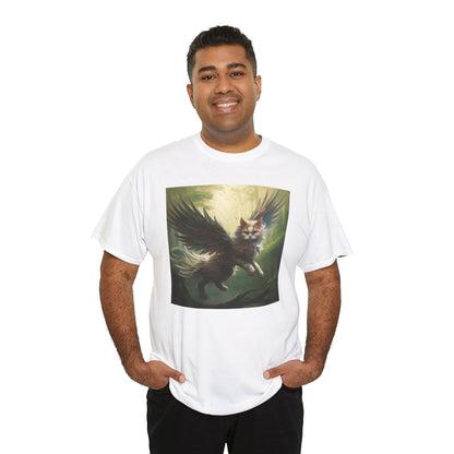 Fantasy Cat Unisex Heavy Cotton Tee