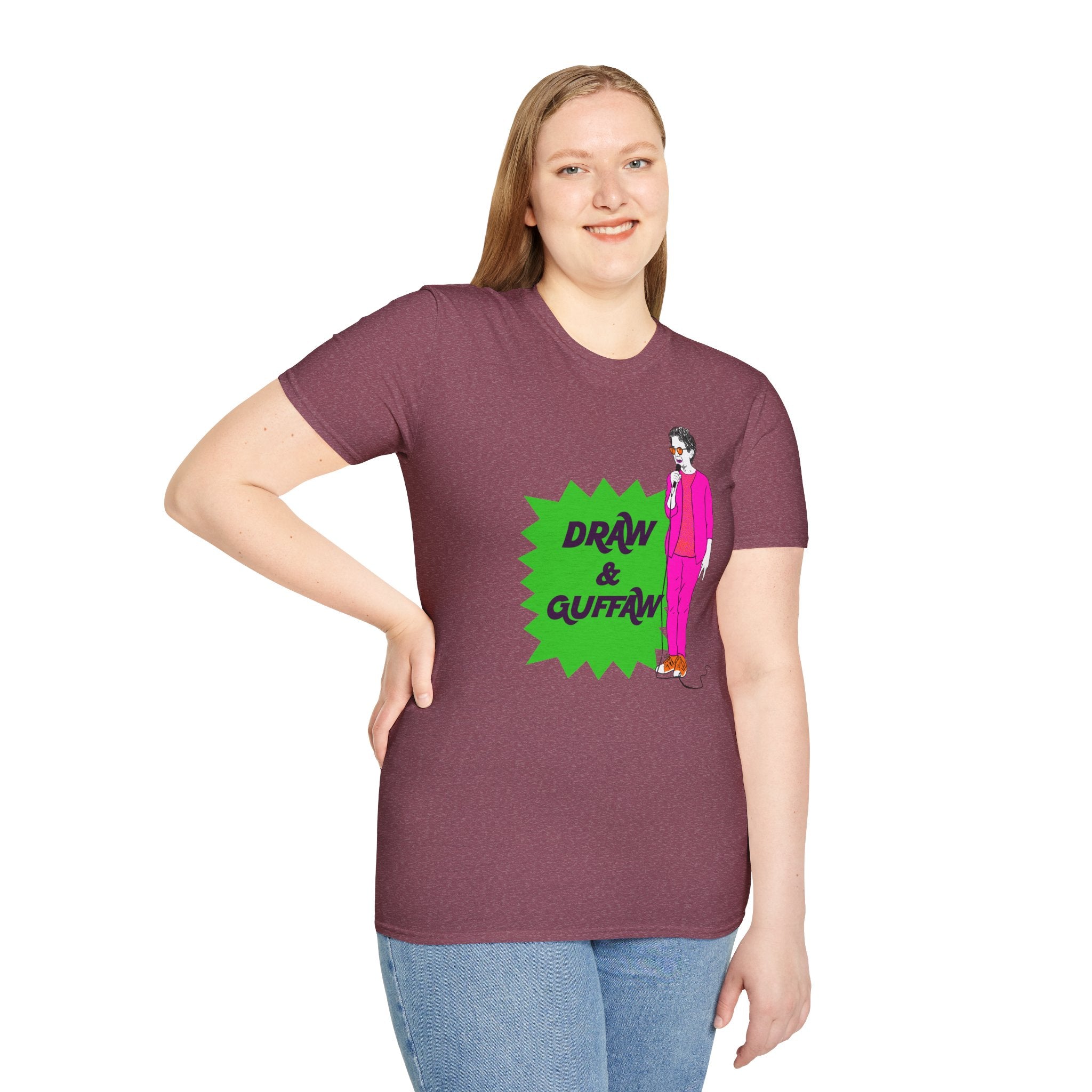 Draw and Guffaw Unisex Softstyle T-Shirt