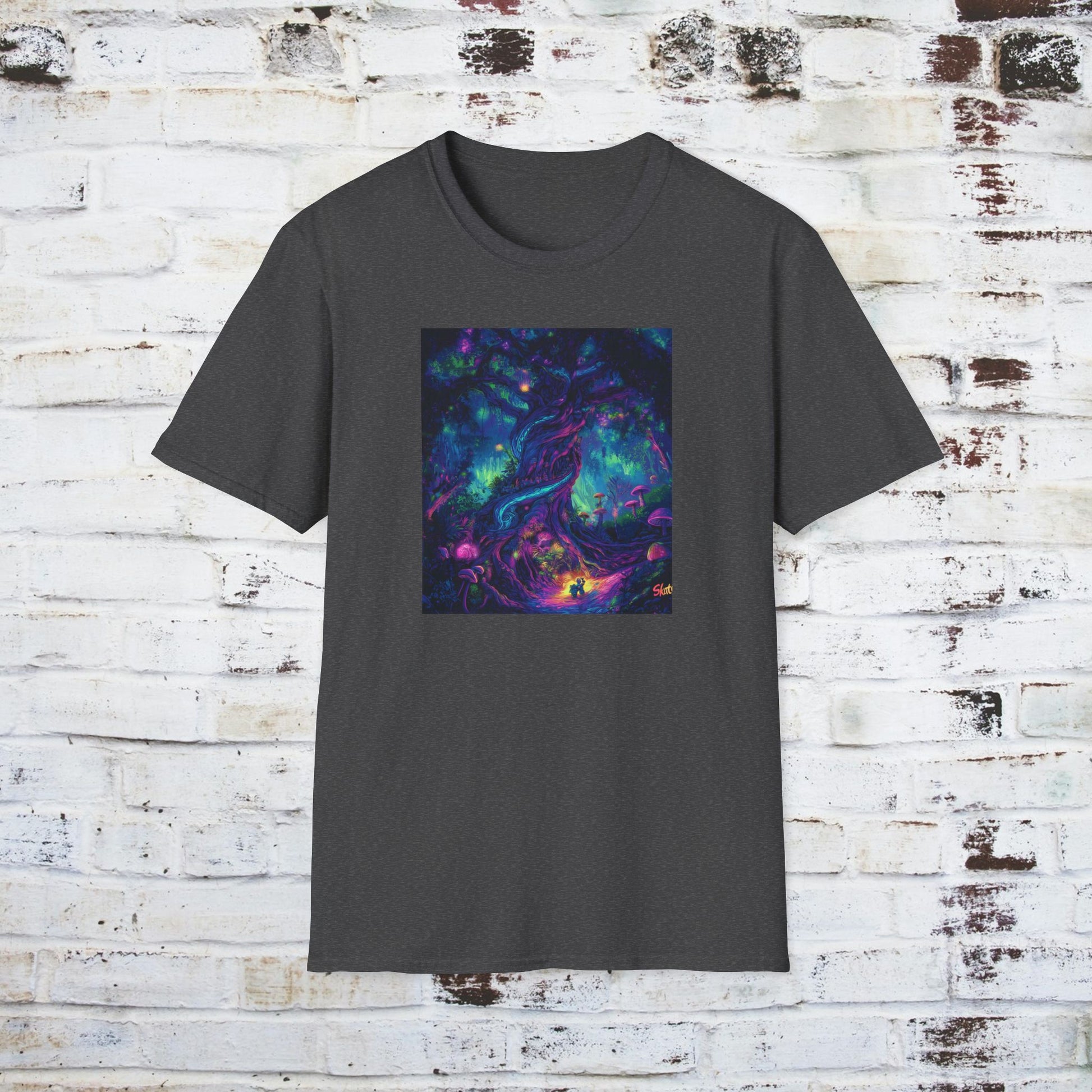 Skates Tree Unisex Softstyle T-Shirt