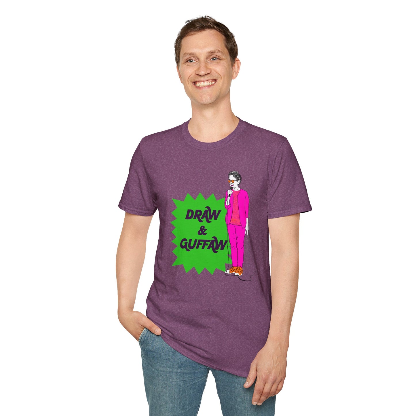 Draw and Guffaw Unisex Softstyle T-Shirt