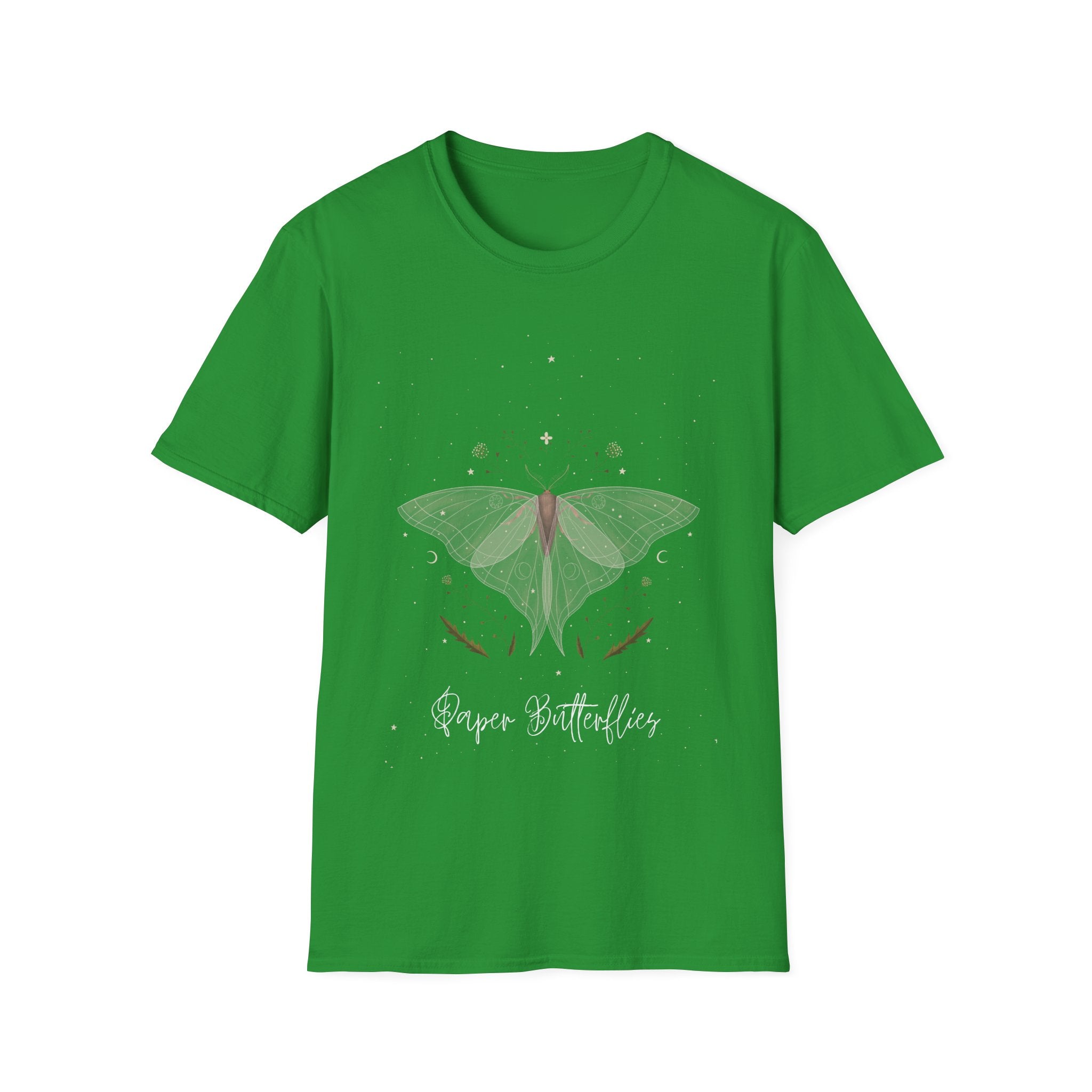 Paper Butterflies Fancy Unisex Softstyle T-Shirt