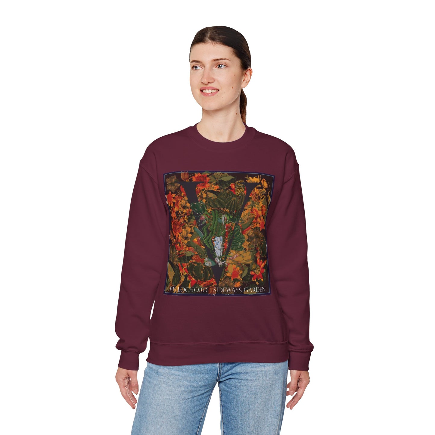 Vellochord Unisex Heavy Blend Crewneck Sweatshirt