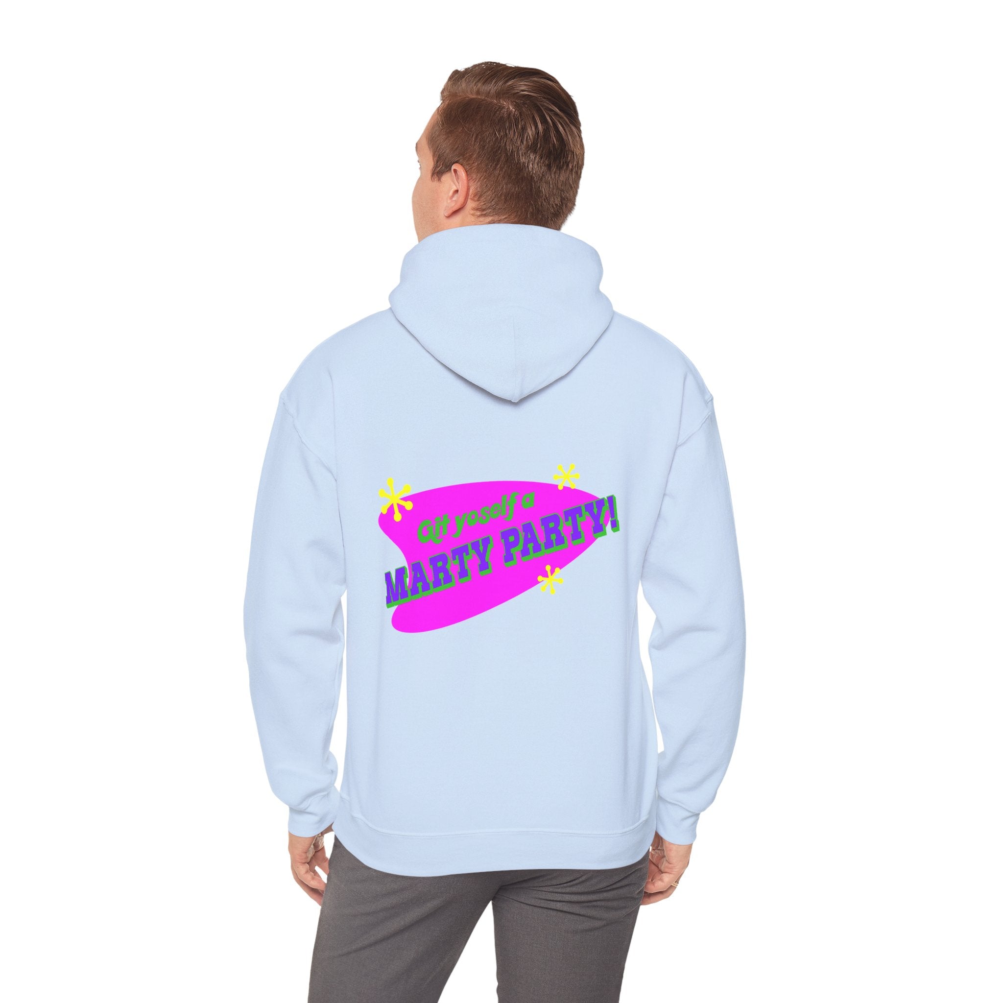 Marty Party Unisex Heavy Blend Hooded Sweatshirt