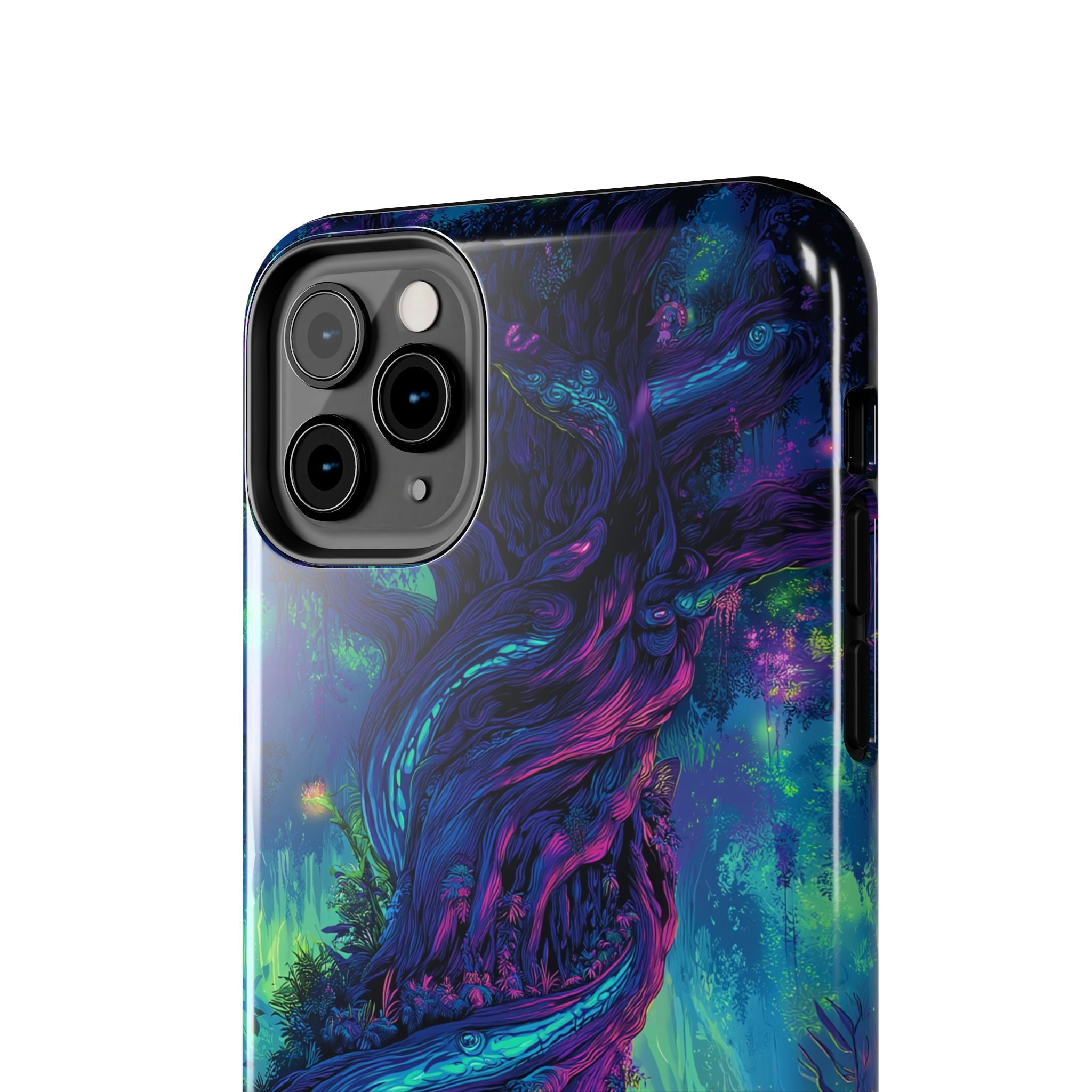 Psychedelic Tree Tough Phone Cases