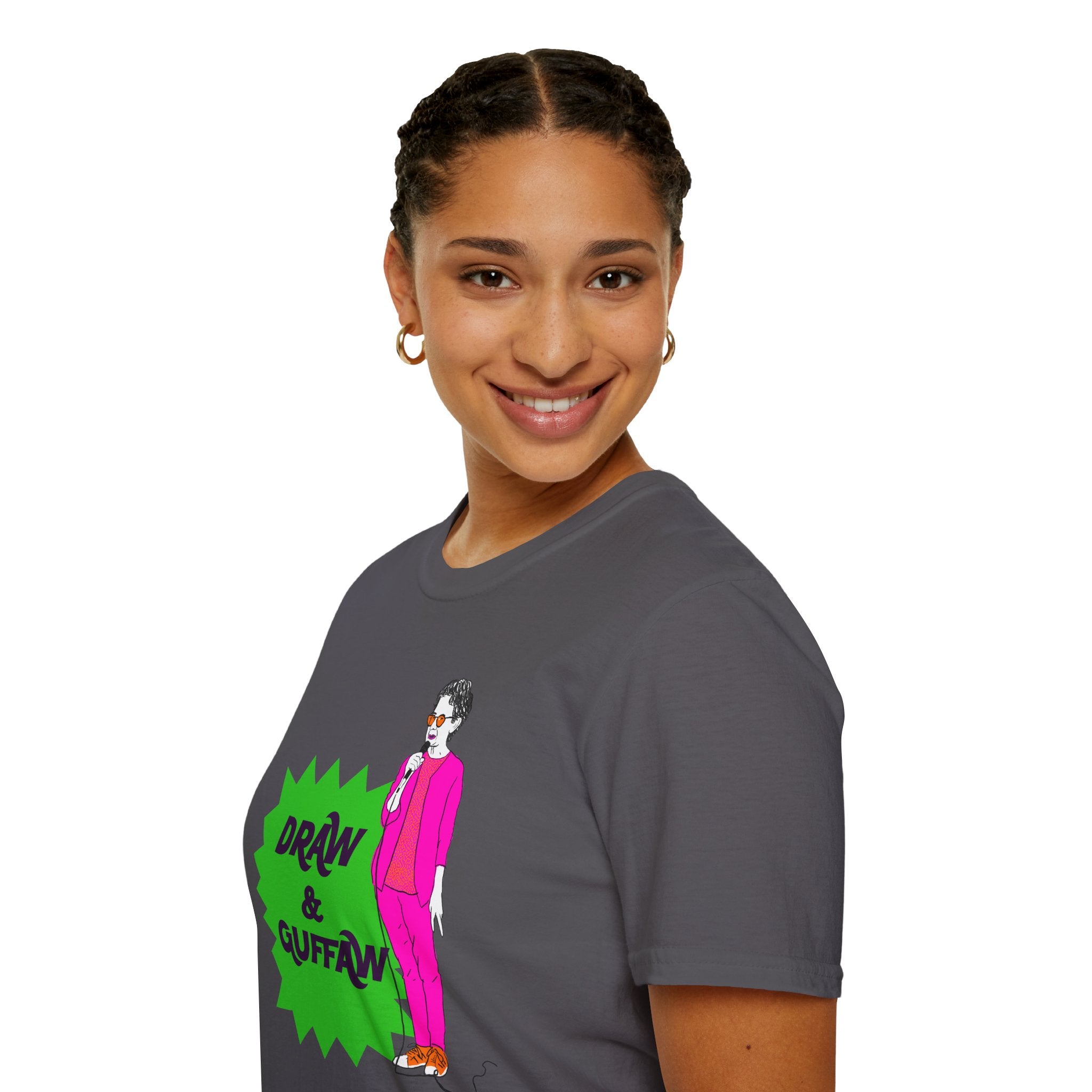 Draw and Guffaw Unisex Softstyle T-Shirt